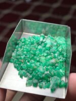 41.73 Carat Swat Emerald Rough Lot, Natural Crystals - Image 2