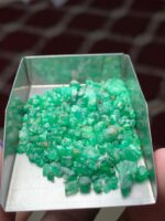 41.73 Carat Swat Emerald Rough Lot, Natural Crystals - Image 3