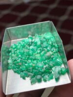 41.73 Carat Swat Emerald Rough Lot, Natural Crystals - Image 6