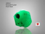 Gem Feature: 2.46 ct Swat Emerald Crystal