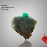 32.30 ct Swat Emerald: A Deep, Concentrated Gemstone of Vivid Green