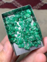 65.01 ct Swat Emerald Rough Lot – Collector & Cutting Grade - Image 2