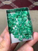 65.01 ct Swat Emerald Rough Lot – Collector & Cutting Grade - Image 4