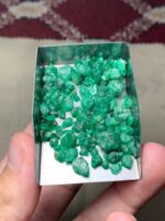 65.01 ct Swat Emerald Rough Lot – Collector & Cutting Grade - Image 5