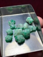 31.95ct Swat Emerald Rough Lot – Bright Green Crystal with Excellent Clarity - Image 5