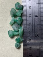 31.95ct Swat Emerald Rough Lot – Bright Green Crystal with Excellent Clarity - Image 7