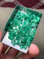 65.01 ct Swat Emerald Rough Lot – Collector & Cutting Grade - Image 7