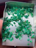 28.65ct Swat Emerald Rough Lot – Natural Green Gems (8.98 x 7.62 x 4.27mm) - Image 6