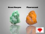 Most Rare 80 ct Green Hauyne specimen  Combined with Pyrite  from Badakhshan, Afghanistan