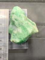 Most Rare 80 ct Green Hauyne specimen  Combined with Pyrite  from Badakhshan, Afghanistan - Image 6