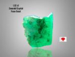 1.82ct Swat Emerald Crystal — A Vibrant Green Gem from Pakistan’s Emerald Heartland