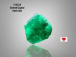 2.465 ct Swat Emerald Crystal – Compact and Vibrant Natural Gem