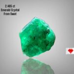 2.465 ct Swat Emerald Crystal – Compact and Vibrant Natural Gem