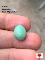 Stunning 5.20 ct Afghan Turquoise Cabochon – Perfect for Custom Jewelry