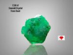 The Majesty of a 2.56 Carat Swat Emerald Crystal