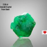 The Majesty of a 2.56 Carat Swat Emerald Crystal