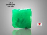2.20ct Swat Emerald Crystal: Small in Size, Rich in Natural Beauty
