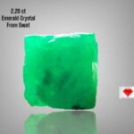 2.20ct Swat Emerald Crystal: Small in Size, Rich in Natural Beauty