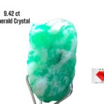 9.42ct Emerald Crystal from Swat – Natural 14×10×8mm Deep Green Gem