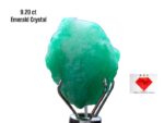 9.20ct Emerald Crystal from Swat – Natural 12×10×10mm Green Gemstone