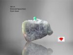 A Natural Marvel: 143 ct Emerald Specimen from Swat, Pakistan