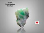 31.05ct Swat Emerald Specimen – Vivid Green Crystal