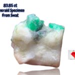 83.85ct Swat Emerald Specimen – Massive Natural Crystal (25.62 x 25.26 x 16.92mm)