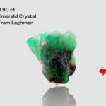 Monument of Green: 8.90 ct Laghman Emerald Crystal — A Rare Gemstone Giant from Afghanistan