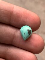 Pear-Shaped Afghan Turquoise: A 3.75 ct Gem of Subtle Elegance - Image 5