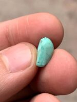 Pear-Shaped Afghan Turquoise: A 3.75 ct Gem of Subtle Elegance - Image 6