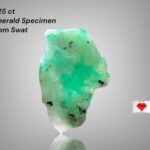 Brilliant 9.25ct Emerald Specimen from Swat – Compact Elegance in Crystal Form