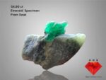 54.90 Carat Emerald Specimen from Swat