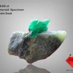 54.90 Carat Emerald Specimen from Swat
