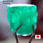A Symphony in Green: 3.30ct Swat Emerald Crystal (8.20 × 8.30 × 7.10 mm)