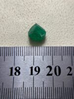 A Symphony in Green: 3.30ct Swat Emerald Crystal (8.20 × 8.30 × 7.10 mm) - Image 7