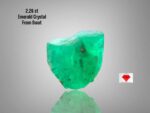 Bold and Balanced: 2.26ct Emerald Crystal from Swat Valley