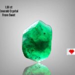 1.61ct Swat Emerald Crystal – A Refined Expression of Natural Elegance