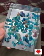 140.95 ct Multi-Colour Hauyne Rough Lot from Afghanistan – Rare Collector’s Material