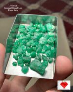 A Closer Look at a 56.03 ct Swat Emerald Rough: Size, Potential, and Significance
