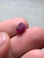 3.135ct Natural Ruby Crystal from Africa – Untreated Gem 6.85×6.09×5.56 mm - Image 2