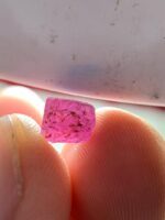 3.135ct Natural Ruby Crystal from Africa – Untreated Gem 6.85×6.09×5.56 mm - Image 4