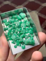 A Closer Look at a 56.03 ct Swat Emerald Rough: Size, Potential, and Significance - Image 5