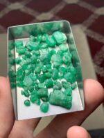 A Closer Look at a 56.03 ct Swat Emerald Rough: Size, Potential, and Significance - Image 6