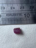 3.135ct Natural Ruby Crystal from Africa – Untreated Gem 6.85×6.09×5.56 mm - Image 10