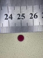 0.75ct Round Faceted Afghan Ruby: A Timeless Spark in Scarlet - Image 8