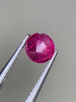 0.75ct Round Faceted Afghan Ruby: A Timeless Spark in Scarlet - Image 10