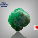 17.85ct Swat Emerald Crystal – Bold Color, Natural Form, Collector’s Grade