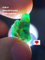 Small but Striking: A 6.45 ct Emerald Crystal from Laghman, Afghanistan