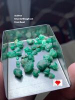 Swat Valley Emerald Rough Lot (32.30ct)