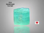 1.15ct Natural Emerald Crystal – Swat, Pakistan | 5.63 x 5.15 x 4.71 mm